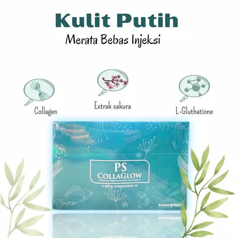 Ps Collaglow Whitening Collagen Bpom