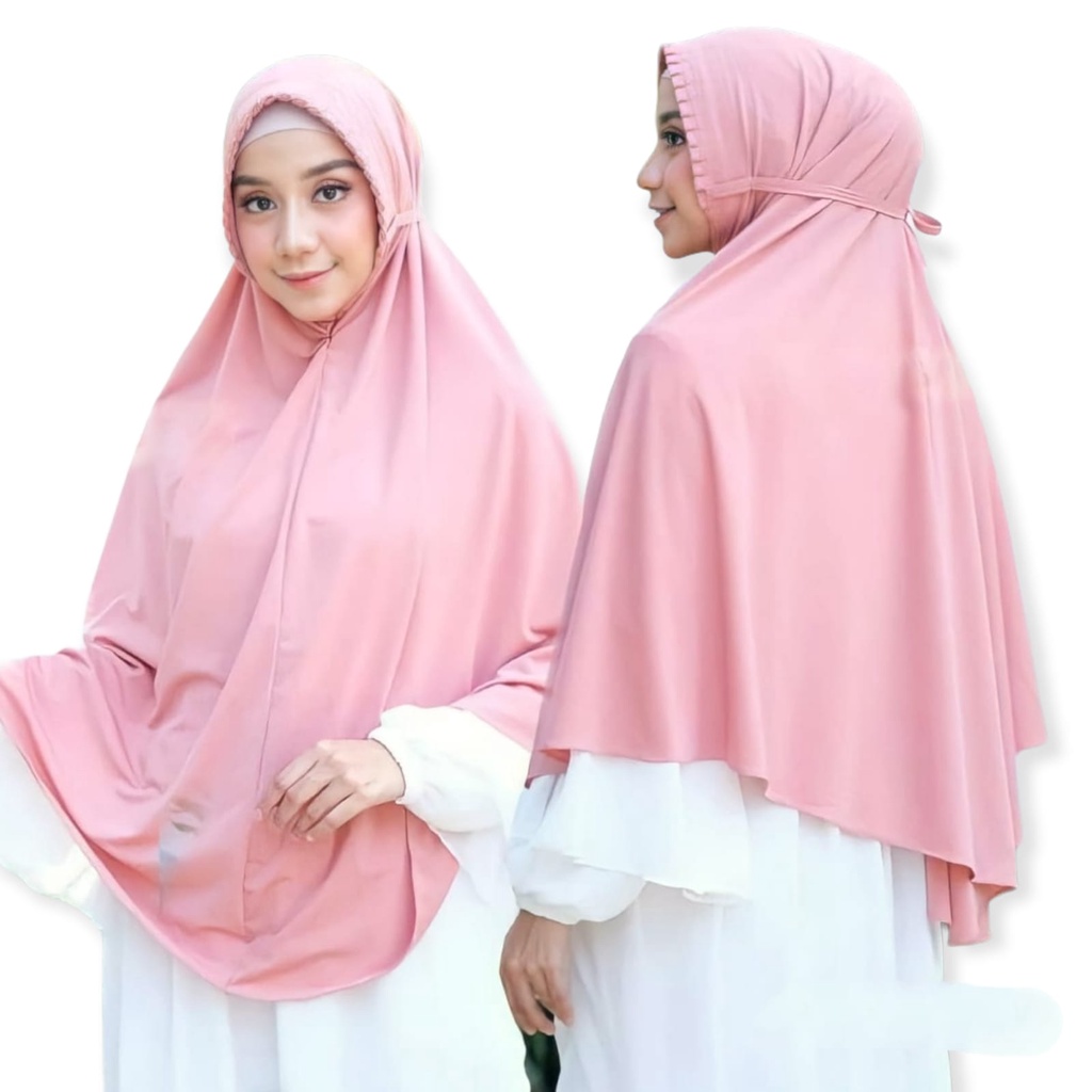 Bergo Maryam KCB Hijab Kriwil Jumbo Jilbab Instant Diamond