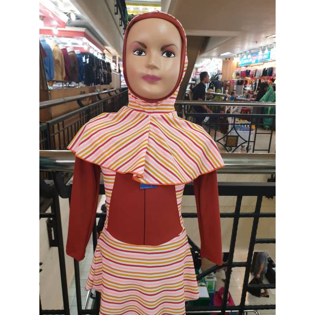 Baju Renang Anak (muslimah) bahan LYCRA spandek