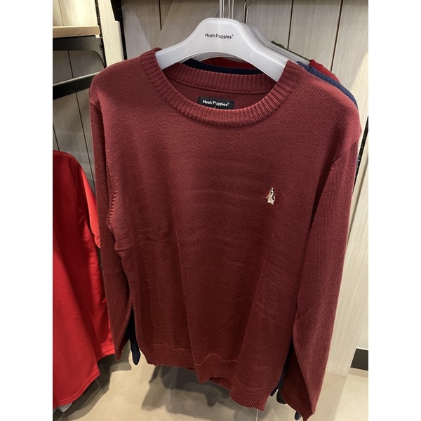 JASTIP SALE SWEATER RAJUT COWOK HUSH PUPPIES