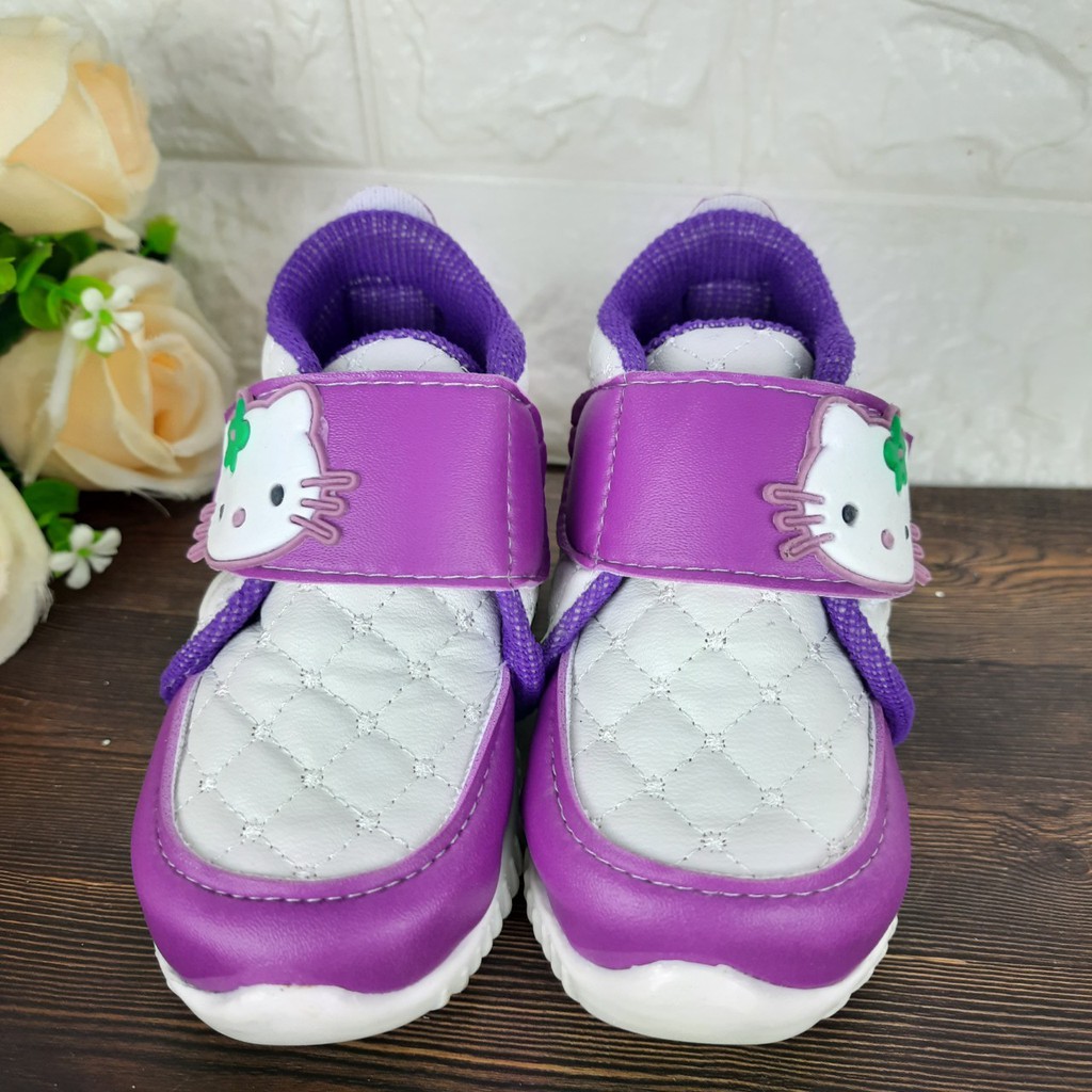 [TAMAN SEPATUKU] SEPATU TRENDY MURAH SNEAKER KARAKTER KARTUN KUCING HELLO KITTY ANAK PEREMPUAN 1-3 THN CAX18