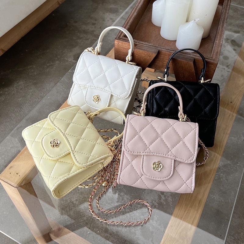 Tas Selempang Kulit Kecil Wanita Tas Mungil Cewek Mini Slingbag JS2 8519