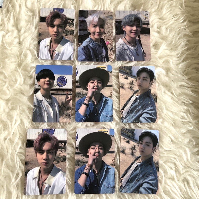 BTS PHOTOCARD BUTTER LUCKY DRAW LD M2U