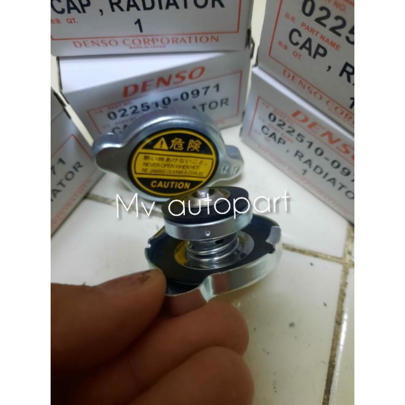 Cap tutup radiator kecil Denso Kijang Super Ori