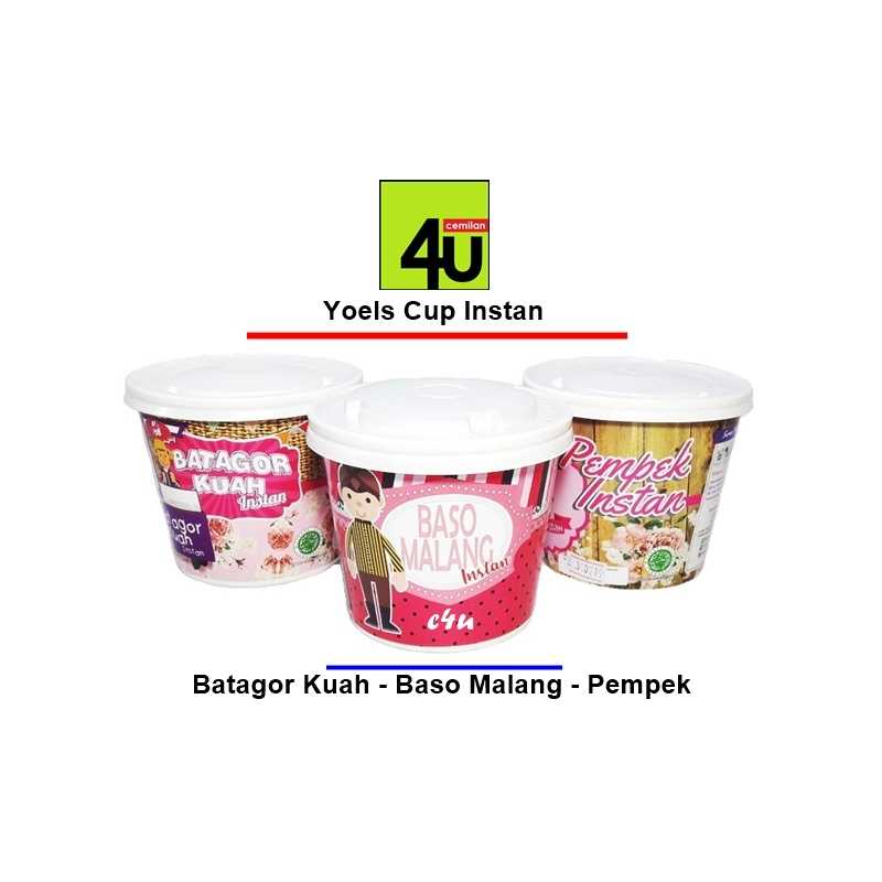 

Yoels - Batagor Kuah, Baso Malang, Pempek Instan