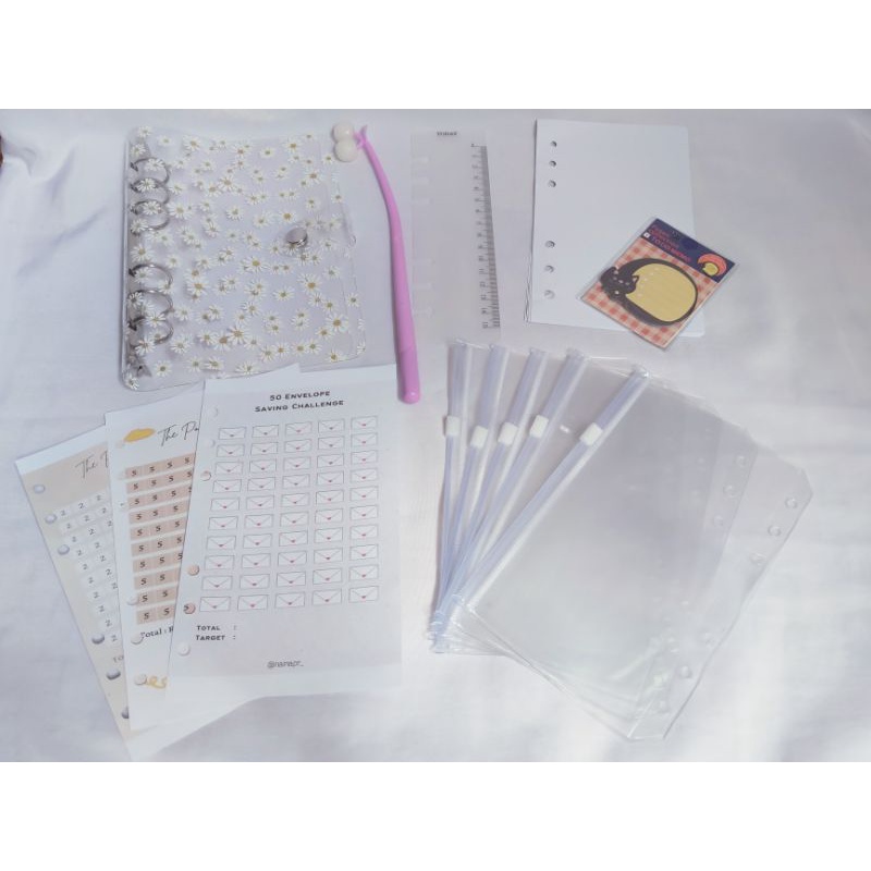 

Paket Binder Menabung/Budgeting/Saving Challenge Daisy
