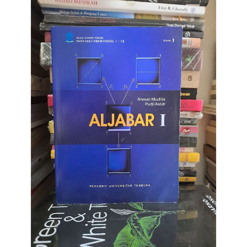 BUKU ORIGINAL ALJABAR 1 EDISI 1 CETAKAN FEBRUARI 2019