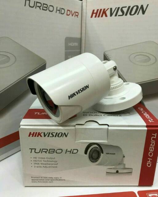 PAKET CCTV HIKVISION FULL SET 4 CHANEL 2MP / FULL HD 1080P KOMPLIT TINGGAL PASANG