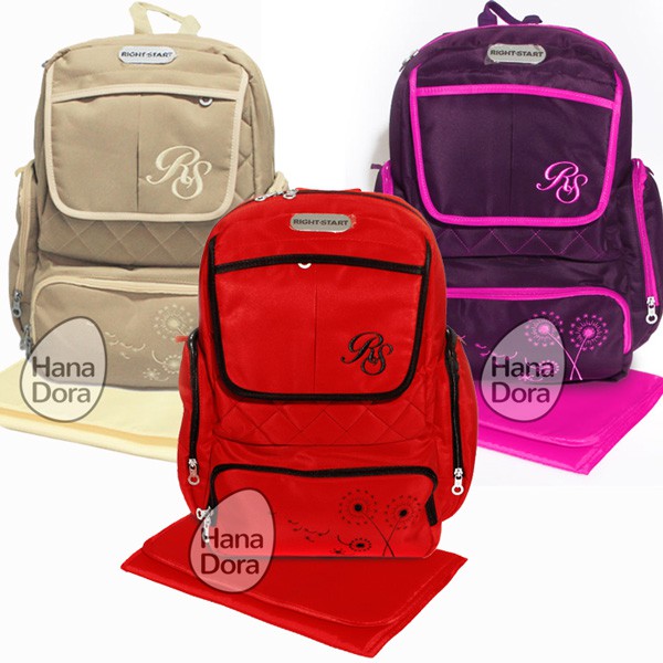 Right Start Diaper Bag Backpack #554020 - Tas Bayi Ransel