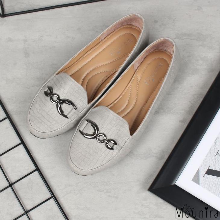 ❀ Senja Flat Shoes By Ceisya Mounira ♘