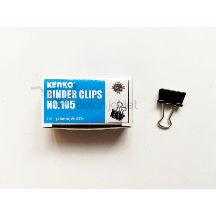 Kenko Binder Clip No 105 | Penjepit Kertas