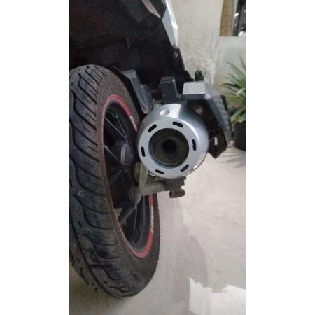 endmufler endcup ujung knalpot Vario end muffler end cup Vario 125 Vario 150 Original made in Vietnam PNP