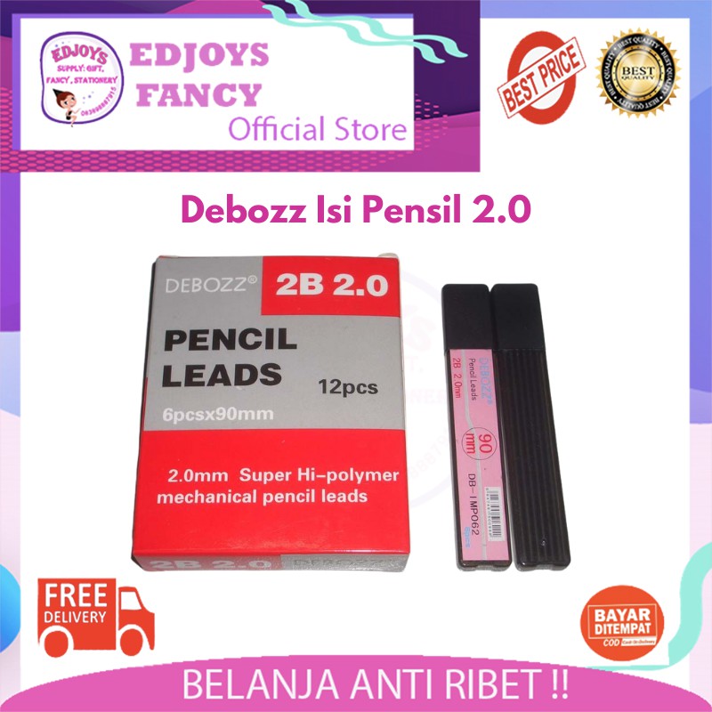 

Isi Pensil 2,0 mm Debozz