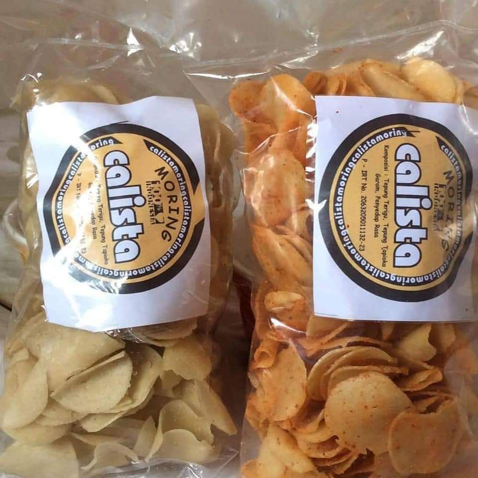 

Moring/ Makanan ringan/ Moring pedas/ Moring original/ Moring Garut