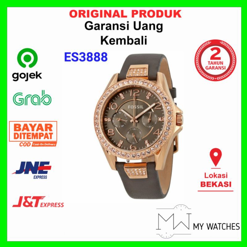 Fossil ES3888 Original | Jam Tangan Wanita Fossil ES3888