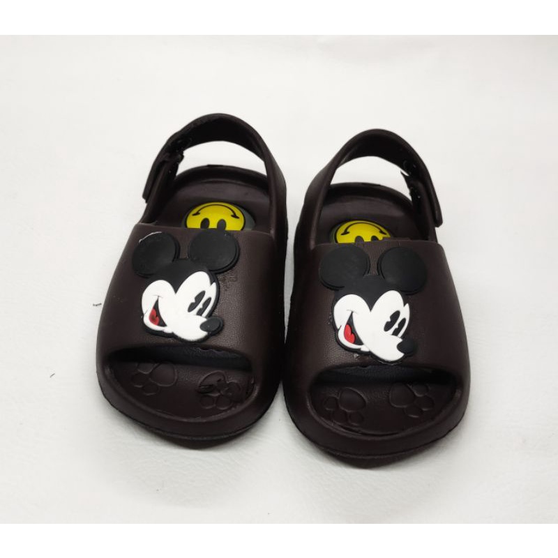 YUTU- SANDAL YUTU 725D BAIM BABY BUNYI CIT CIT / SANDAL TALI BELAKANG BUNYI / SANDAL ANAK PRIA DAN WANITA KRAKTER MICKEYMOUS / SANDAL BAIM ANAK KRAKTER LUCU /SANDAL IMPORT /FASHION ANAK / SANDAL TRENDY