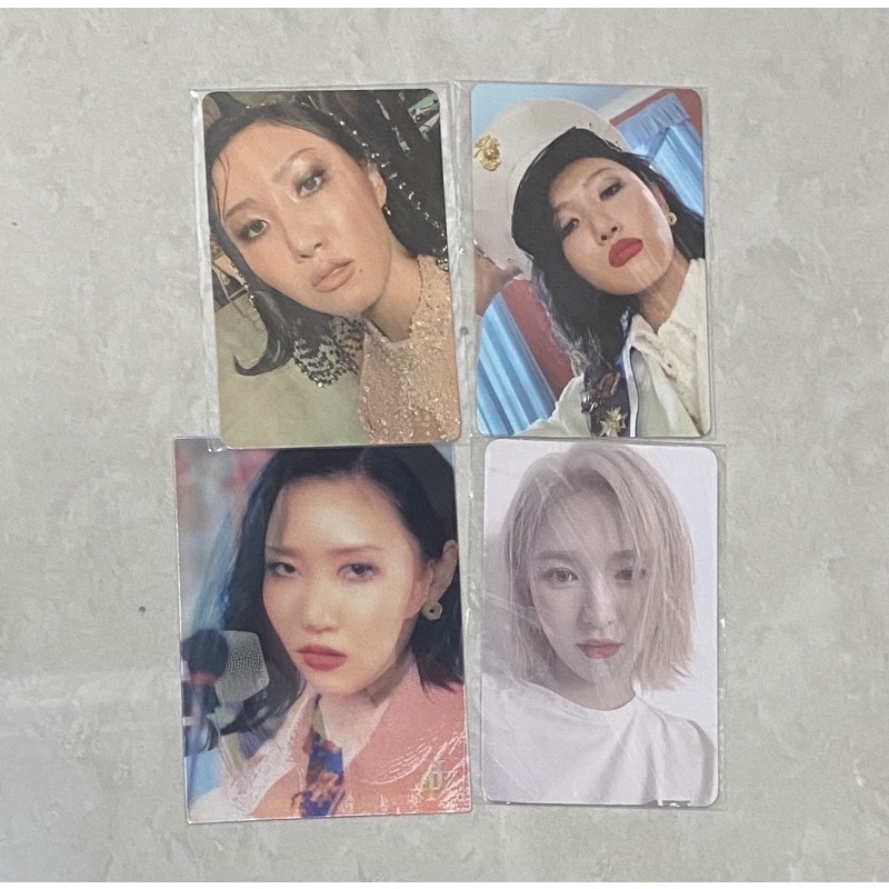 Photocard Hwasa Album Reality
