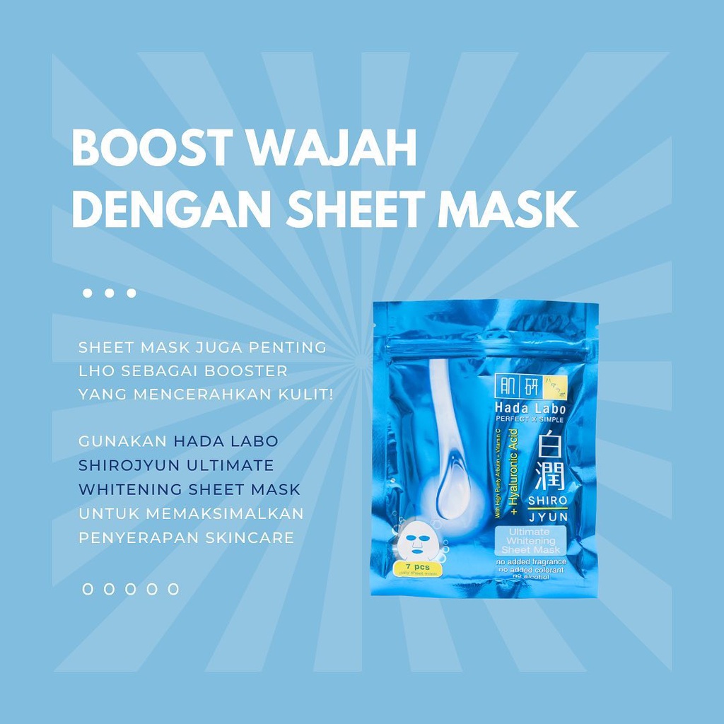 ❤ BELIA ❤ Hada Labo ShiroJyun Ultimate Whitening Face Wash Lotion Essence Milk Night Cream Series