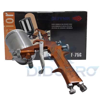DEFYNIK F75 G Premium Spray Gun - Semprotan Cat tabung atas
