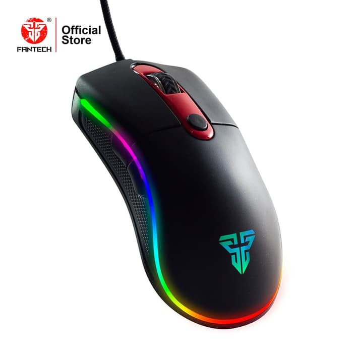 FANTECH MOUSE GAMING X6 MAKRO (RUNNING RGB MACRO+MEMORY)