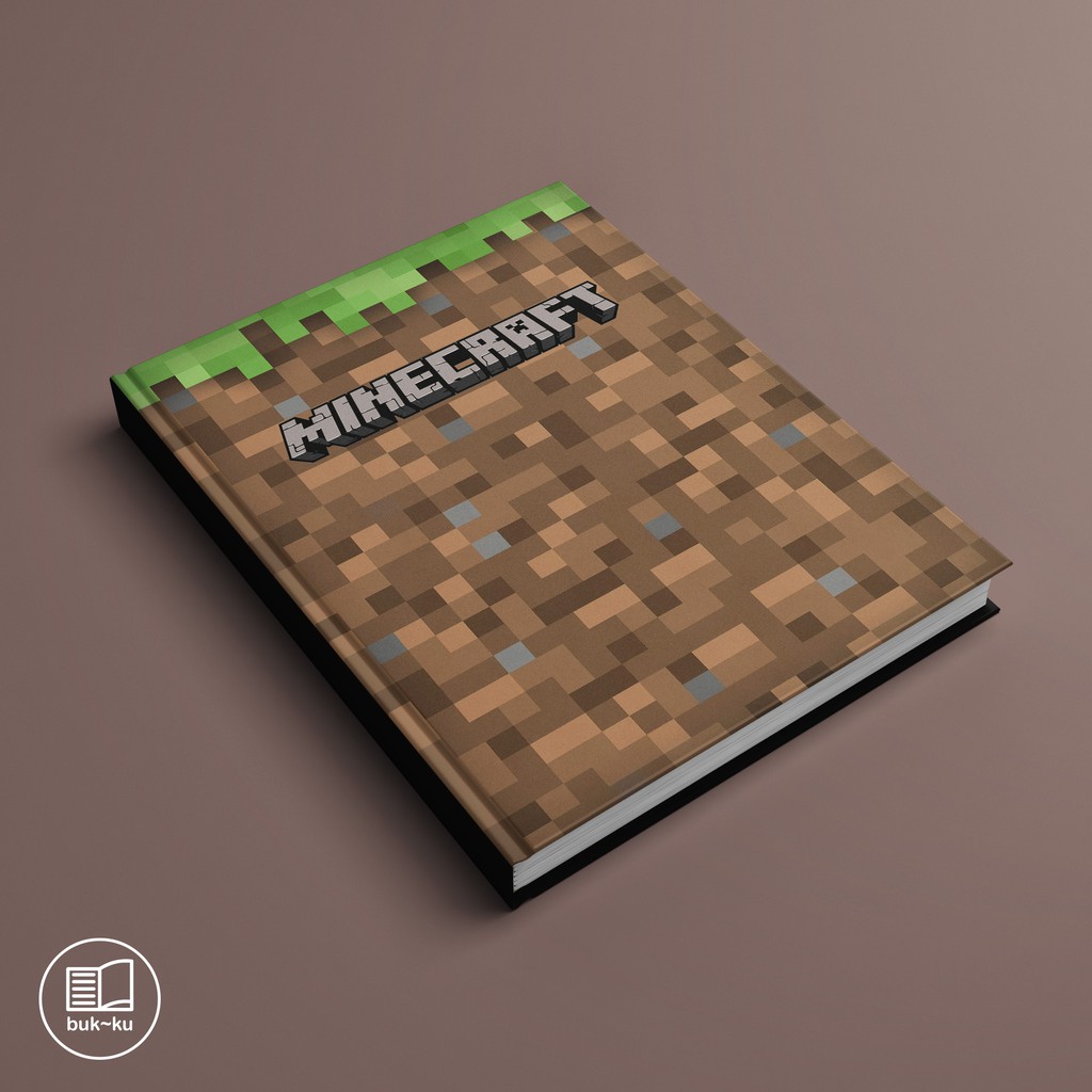 

buku catatan custom motif minecraft sekolah kuliah custom notebook