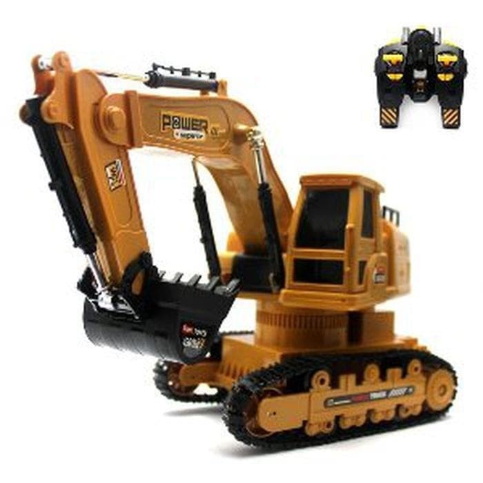 Mainan Mobil Remot Kontrol RC Beko Excavator Truk Model