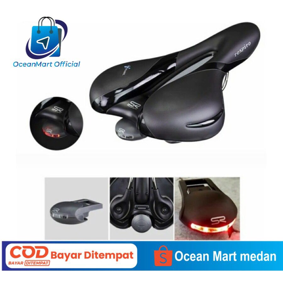 Sadel Sepeda REMED by SELLE ROYAL Memory Foam Saddle MTB Roadbike Aksesoris Bersepeda OCEAN MART OCEANMART