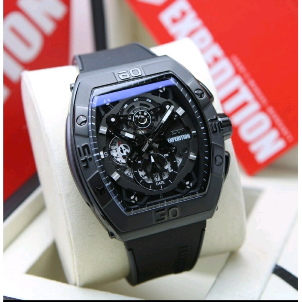 Expedition EXP 6800 / E 6800 Jam Tangan Pria Original Size 4,8 Cm x 5,3 Cm