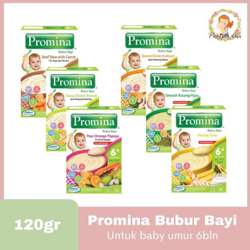 PROMINA 6 BULAN BUBUR BAYI BUBUR INSTAN