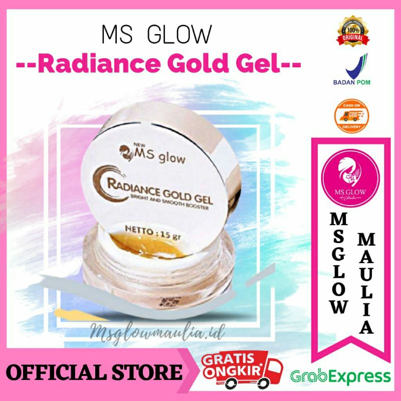 Ms Glow Radiance Gold Gel | Gold Gel Ms Glow | Gold Jelly | Ms Glow Whitening Radiance Gold