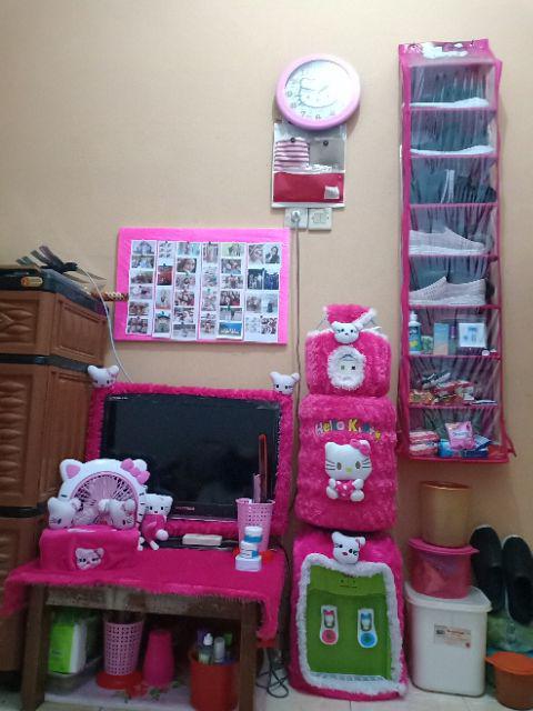 Cover Tutup Galon Bulu Kitty Doraemon