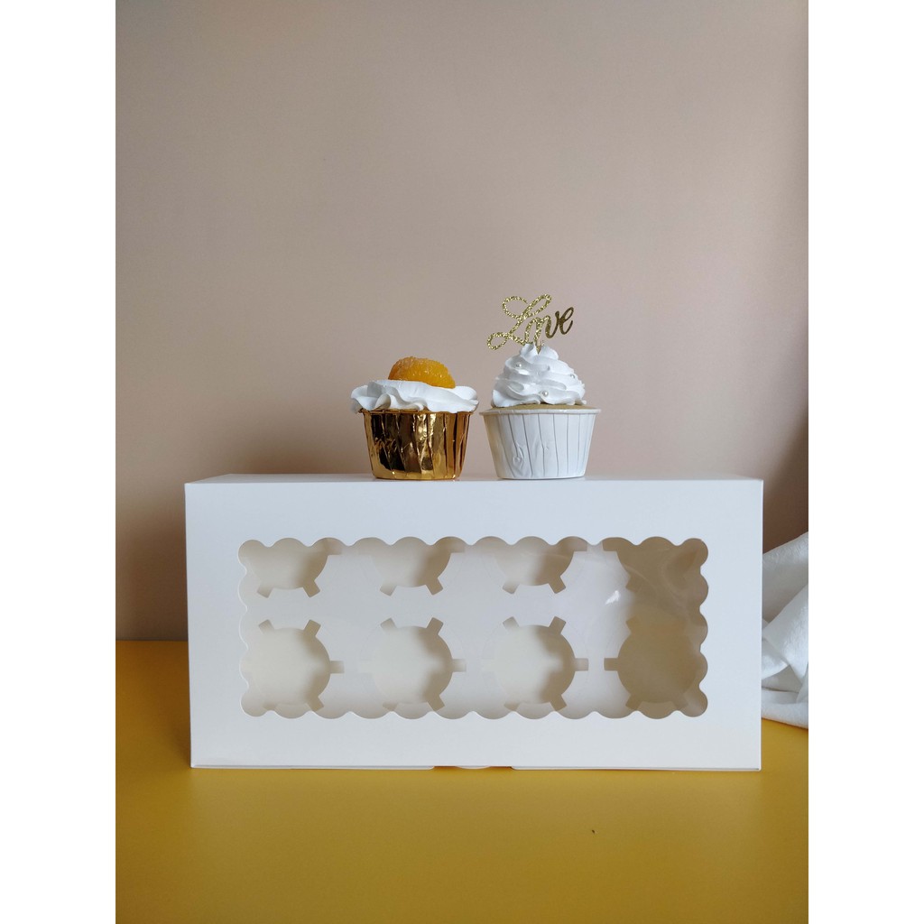 

Box Kotak Kue Cupcake (Isi 8) 31 X 16 X 7.5
