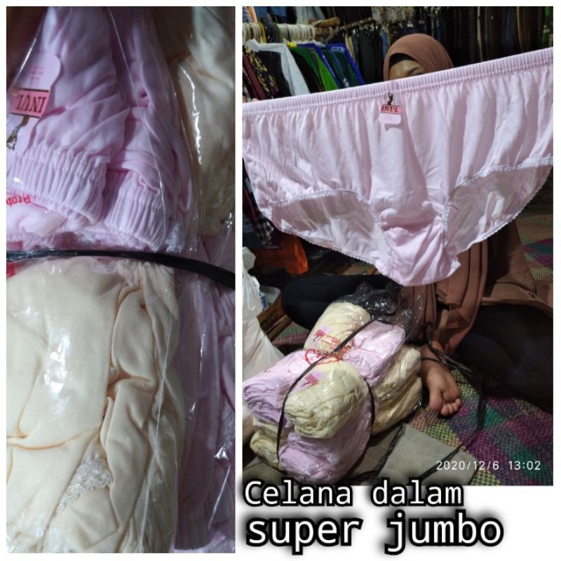 celana dalem wanita Jumbo dewasa muat sampai BB 120 kg/CD wanita dewasa /CD lusinan wanita /CD jumbo