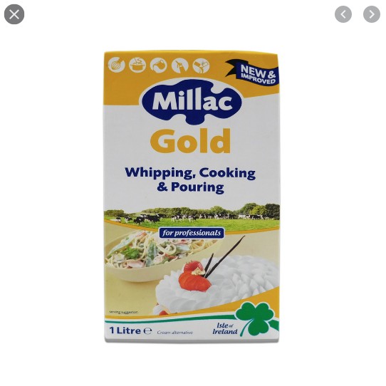 

Millac Gold Cooking Cream Whipping Cream Non-dairy Cream Krim Non Dairy Krim Masak Krim minuman