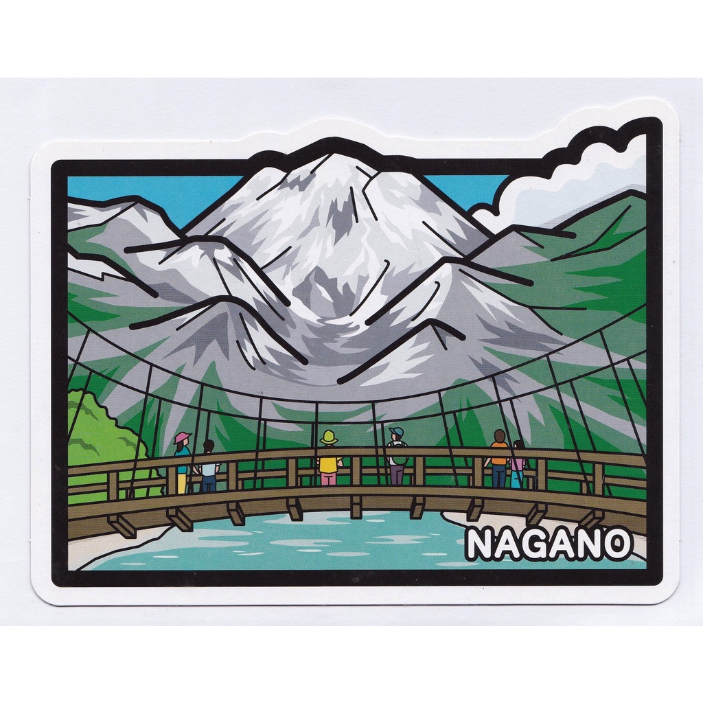 

Kartu Pos Gotochi Postcard Jepang Nagano 2012 Kamiko-chi Valley