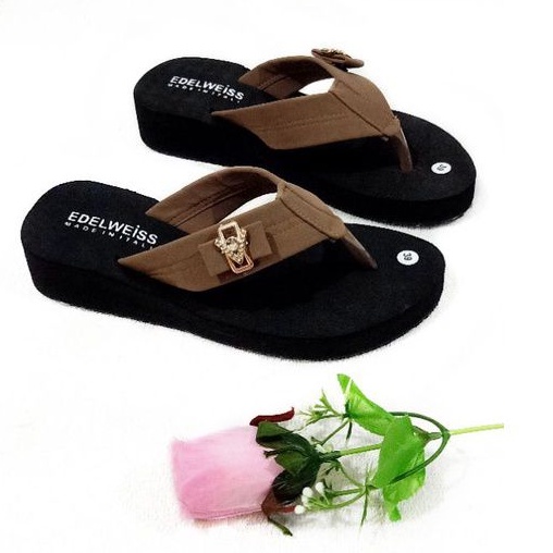 SANDAL WEDGES WANITA - SANDAL WANITA JAPIT PITA - SANDAL SPON - SANDAL JAPIT (KODE PITA BROS)