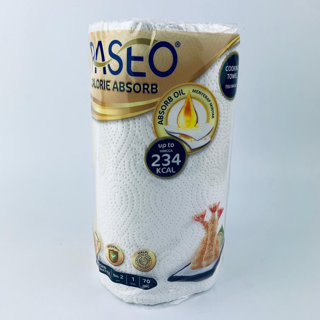 TISSU / PASEO / KITCHEN / TOWEL / 70 SHEET / 2 PLY / 1 ROLL