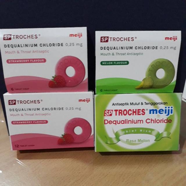 Sp troches meiji antiseptik tenggorokan