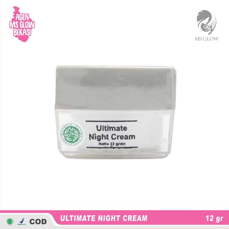 NIGHT CREAM  / CREAM MALAM MS GLOW NEW PACK