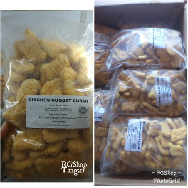 Nugget Ayam Curah 1KG - Chiken Nugget Curah