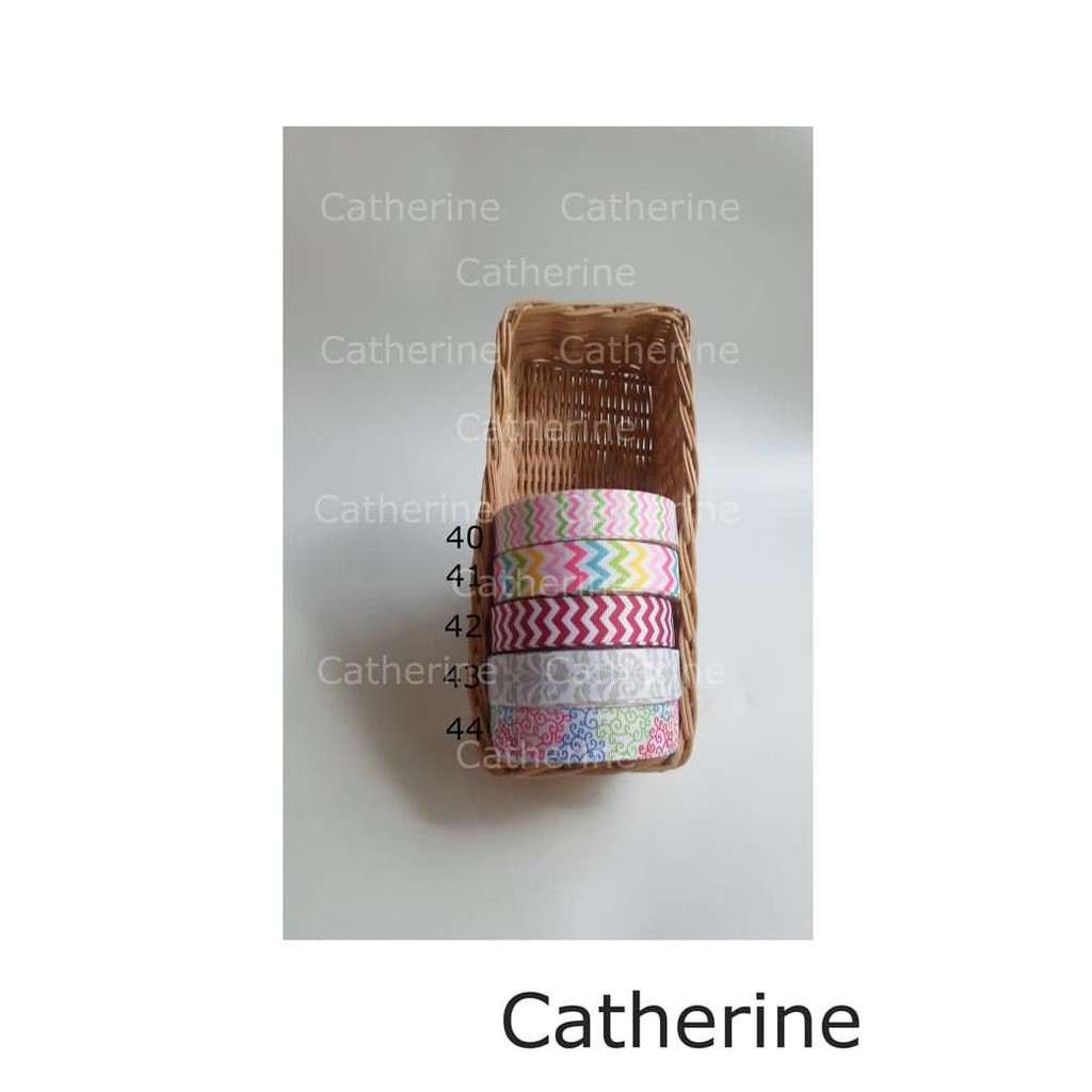 

BEST SELLER PITA GROSGRAIN MOTIF 7/8" MURAH