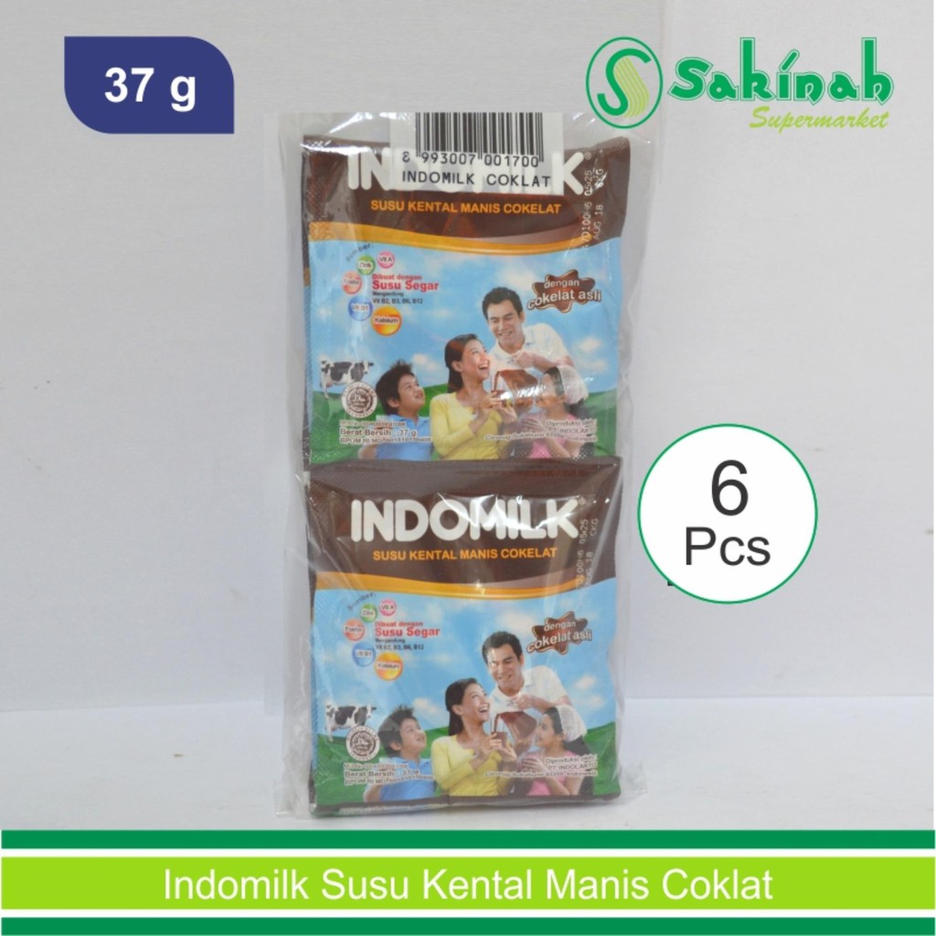 

Indomilk Susu Kental Manis Coklat 6sachet