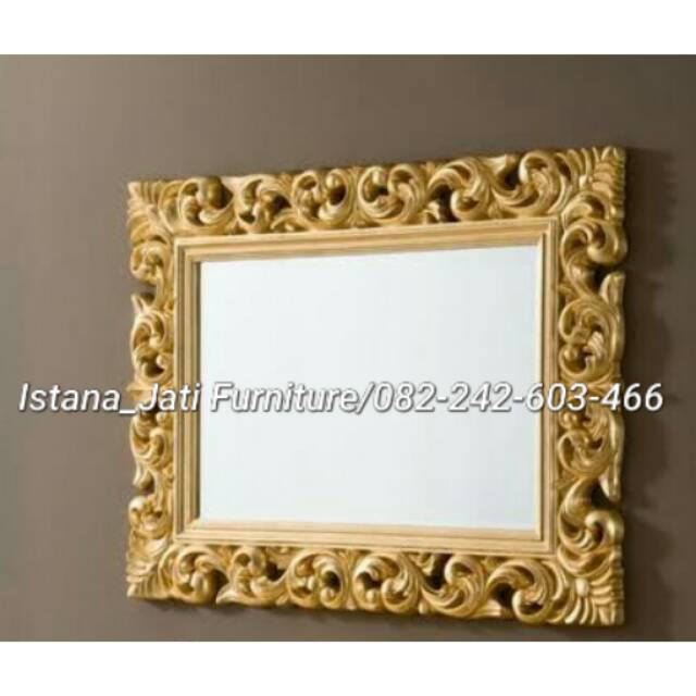 Figura kaca ukir gold/figura kaca ukir mewah/bufet tv/kursi sofa tamu sudut minimalis/lemari pakaian