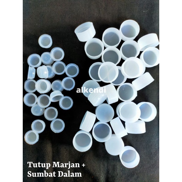 [GROSIR] TUTUP MARJAN / SUMBAT DALAM / SEGEL KUNING - 100 PCS