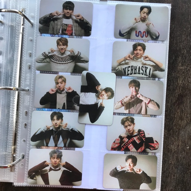 Photocard replika wanna one premiere fancon fan conference signed tanda tangan Wannaone rare kang da