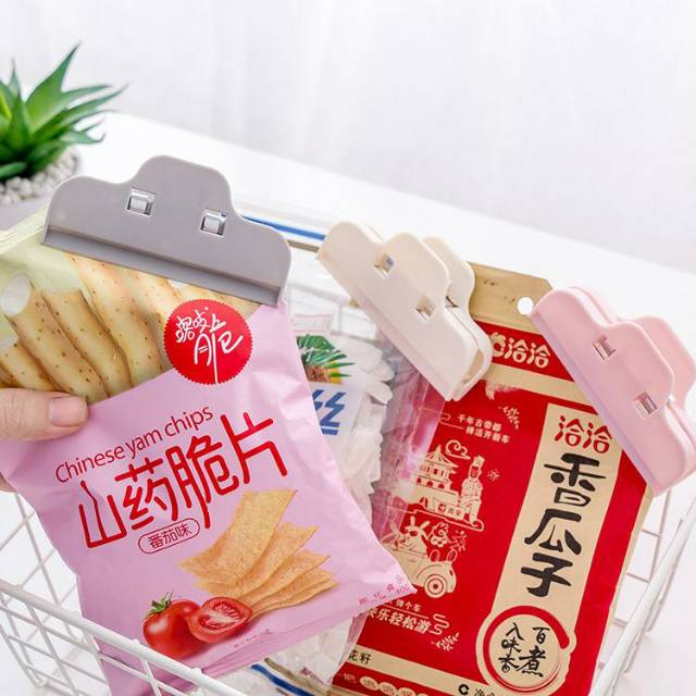 UNNISO - Clip Food / Jepitan Makanan Snack / Snack Sealer Food Clip