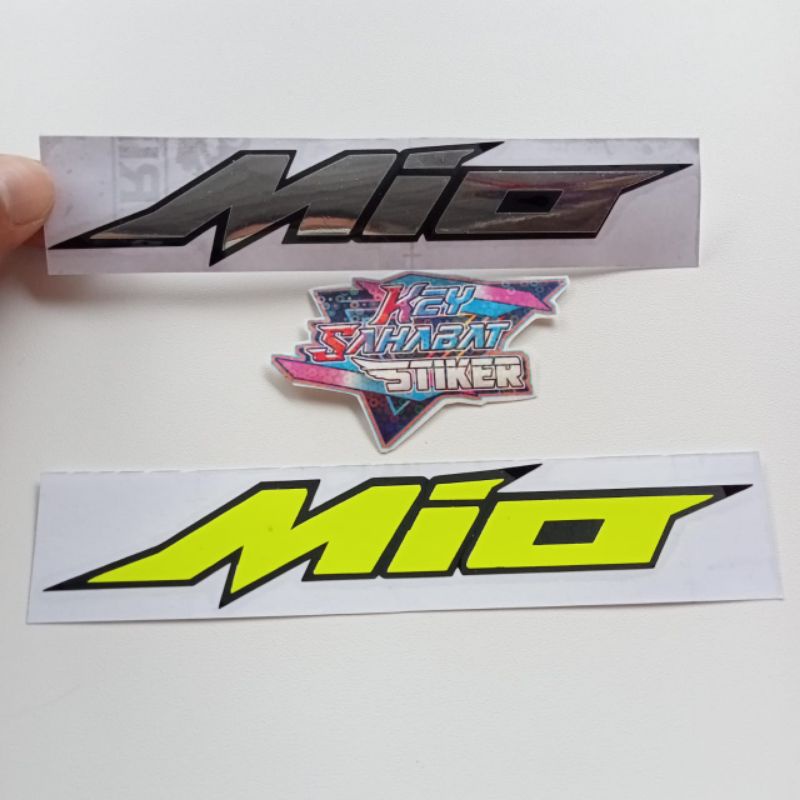 STICKER LOGO MIO YAMAHA MOTOR CUTTING THAILAND THAILOCK MODIFICATION
