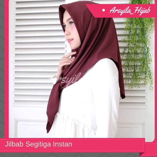 Jilbab  Instan  Najma 1 Slup Praktis Model Salwa Sherin 