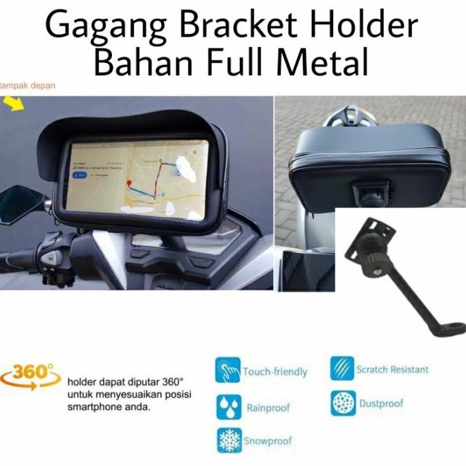 Holder Spion Motor Kanopi Waterproof Anti Air Max Hp 7Inch Best Product