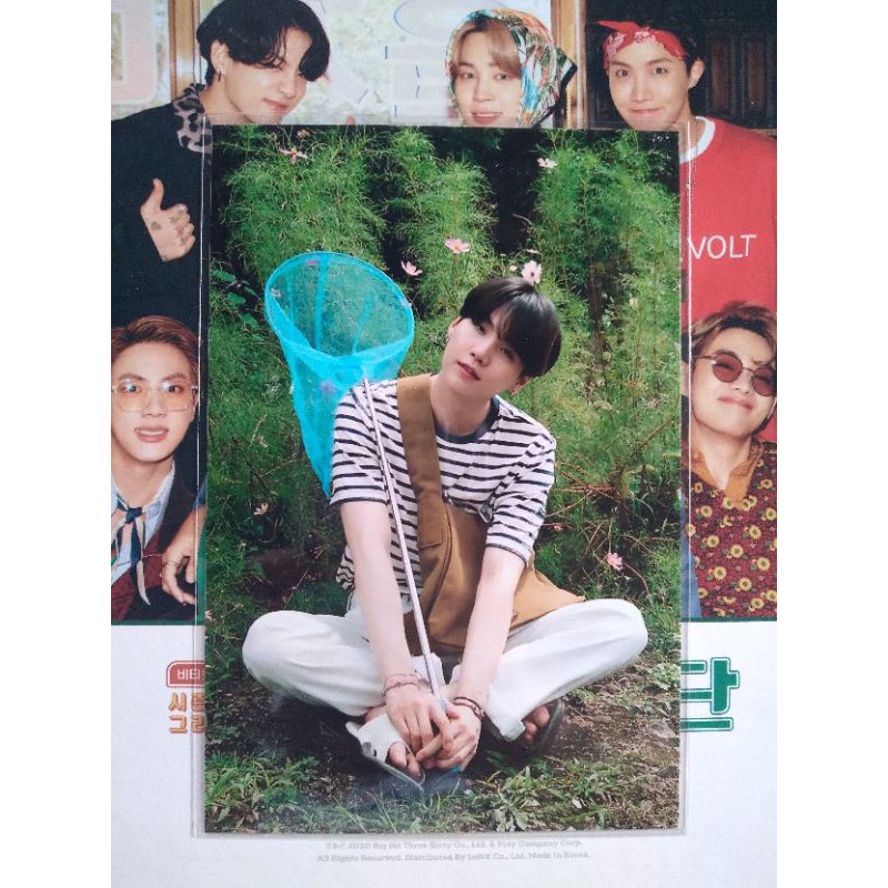 Photo 4x6 Suga Yoongi Sg21 BTS Season Greeting 2021